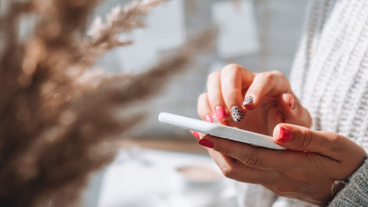 Content Marketing for Small Businesses on phone